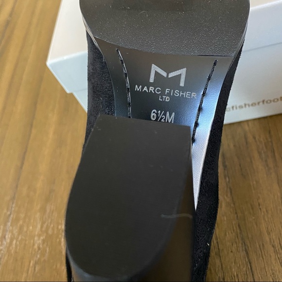 Mark Fisher LTD Avalyn black ankle bootie boot - Picture 8 of 10